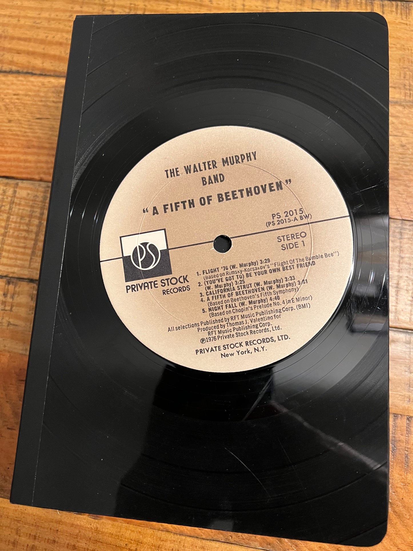 Vintage Record Lined Journals - The Classic Classics