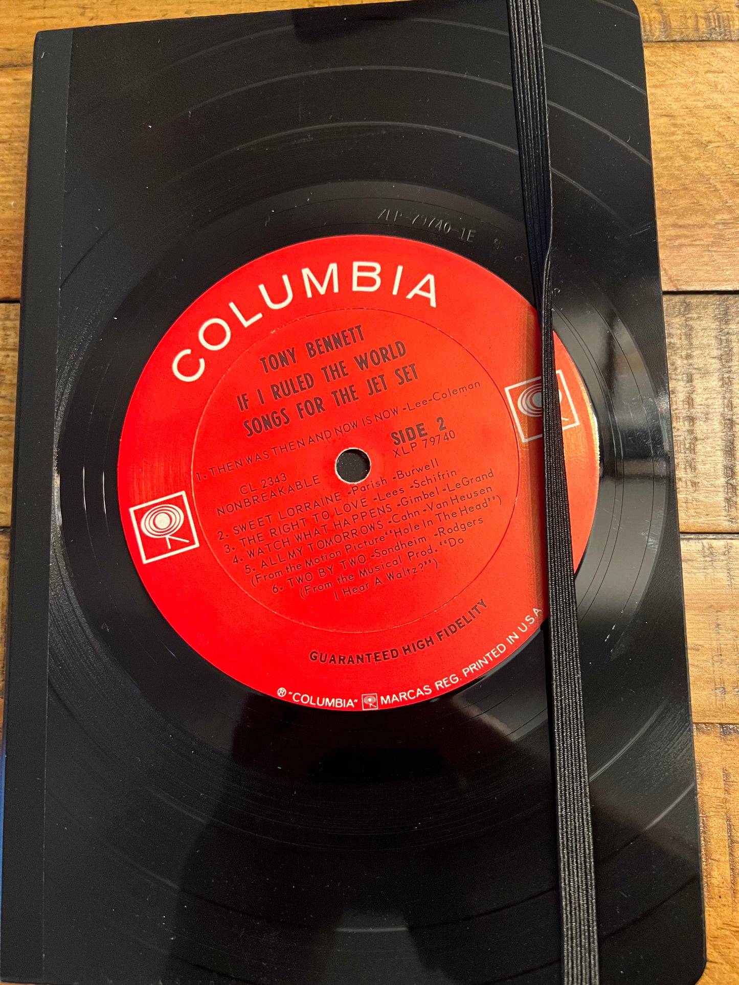 Vintage Record Journals - Crooners, Country & Big Band