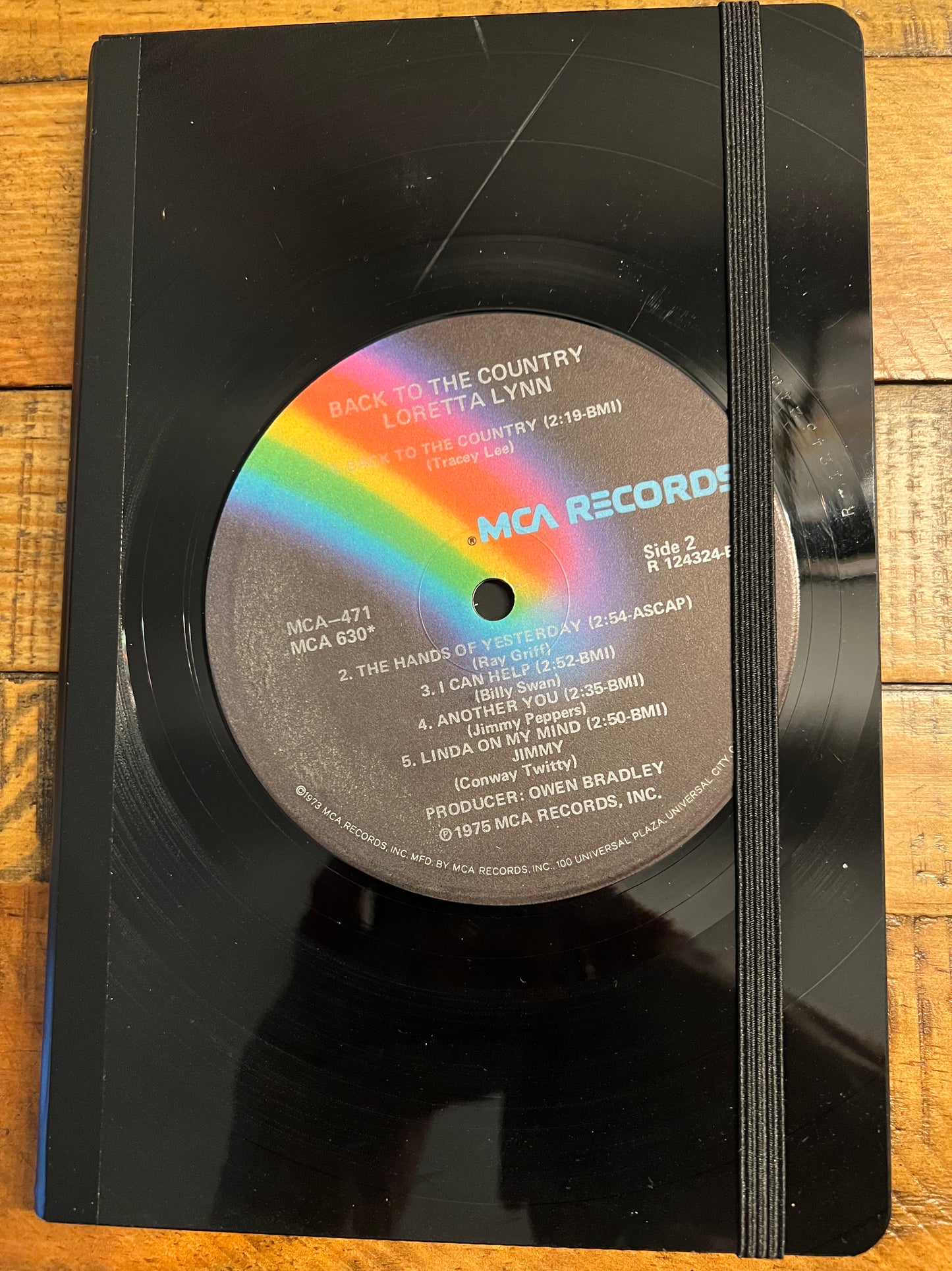 Vintage Record Journals - Crooners, Country & Big Band