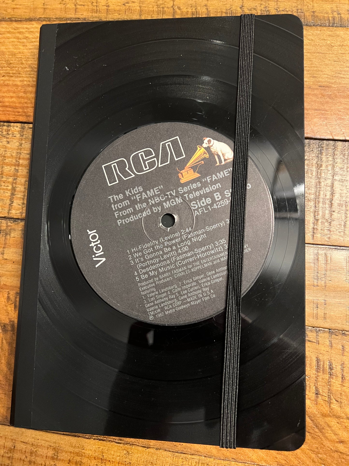 Vintage Record Lined Journals - Rock & Roll and POP