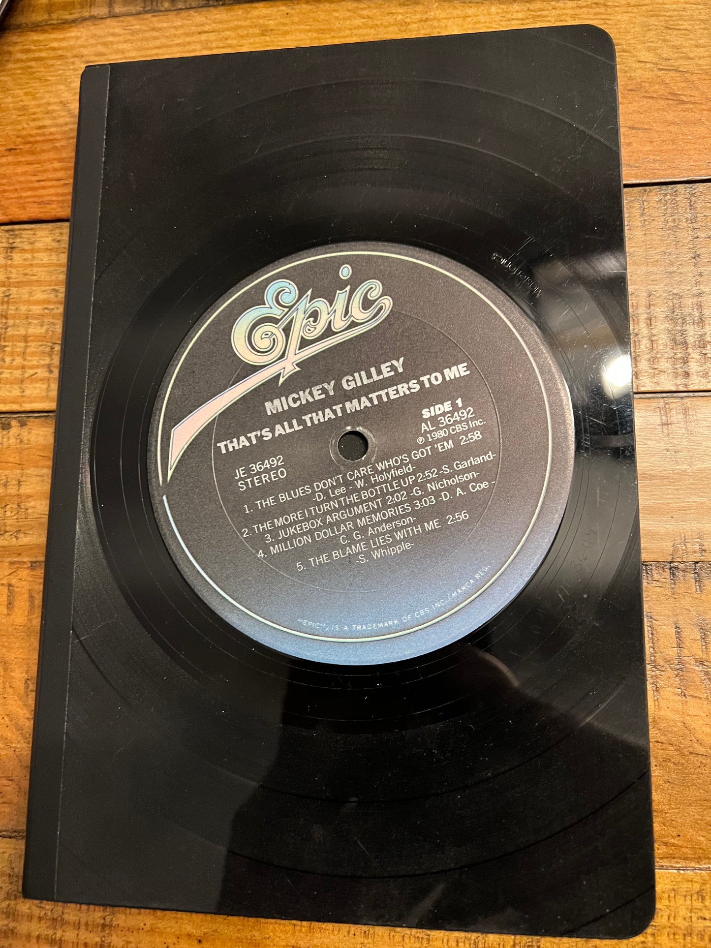Vintage Record Journals - Crooners, Country & Big Band