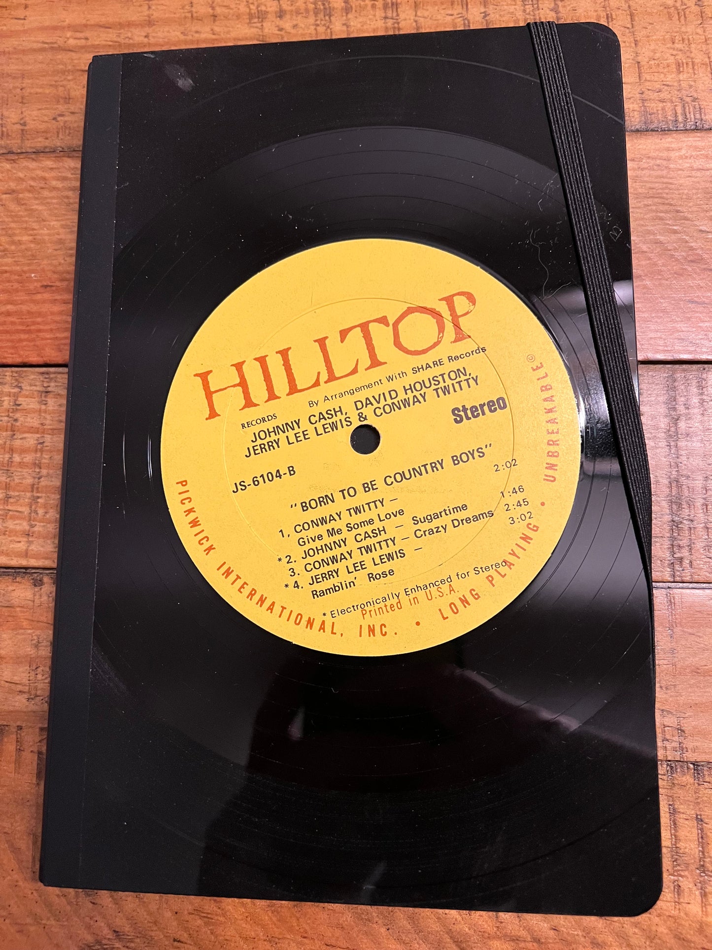 Vintage Record Journals - Crooners, Country & Big Band
