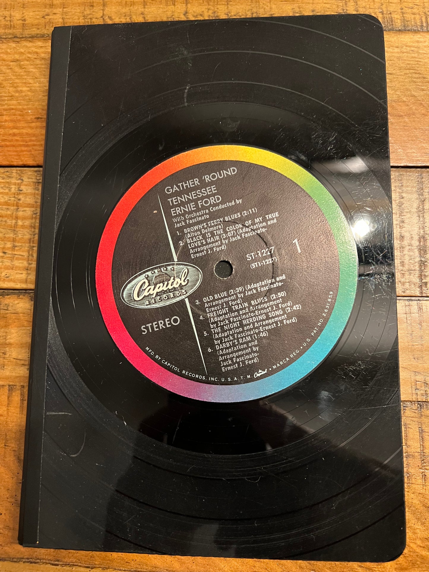 Vintage Record Journals - Crooners, Country & Big Band