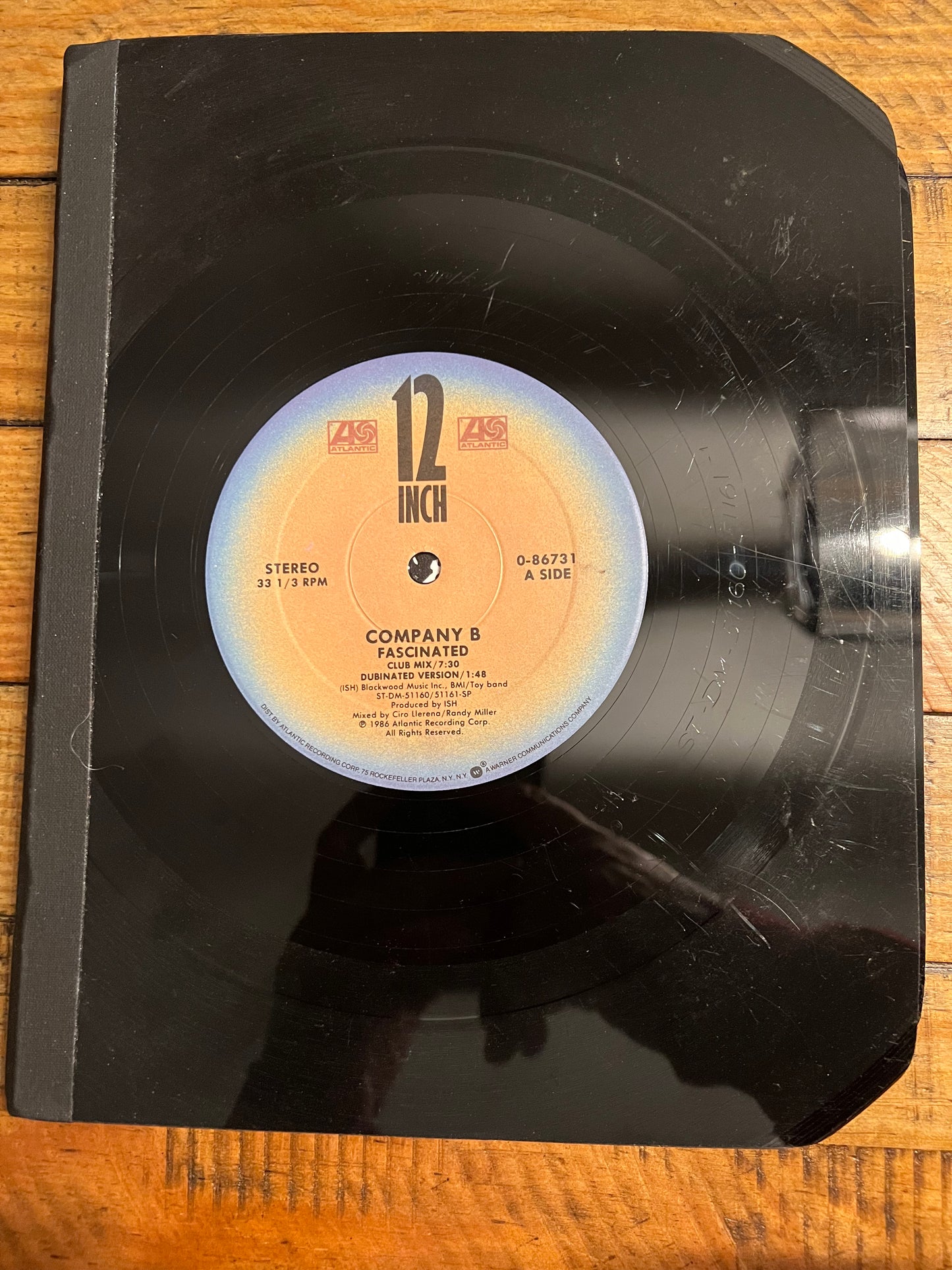Vintage Record Composition Books