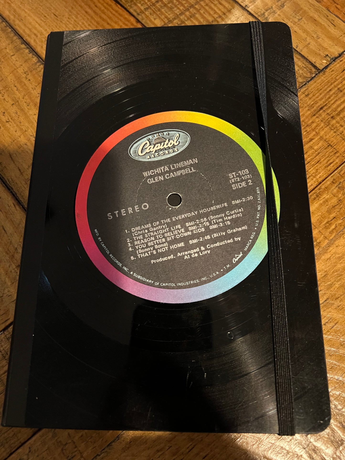 Vintage Record Journals - Crooners, Country & Big Band