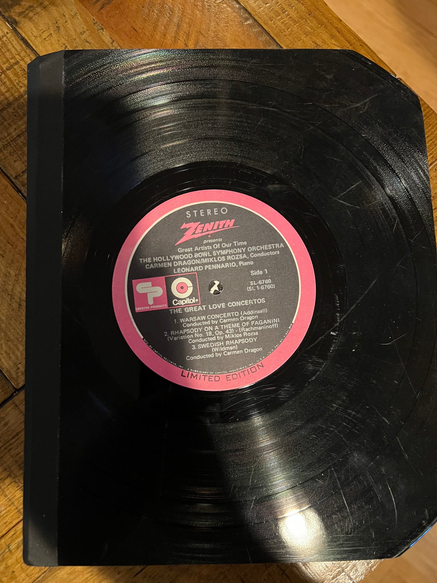 Vintage Record Composition Books