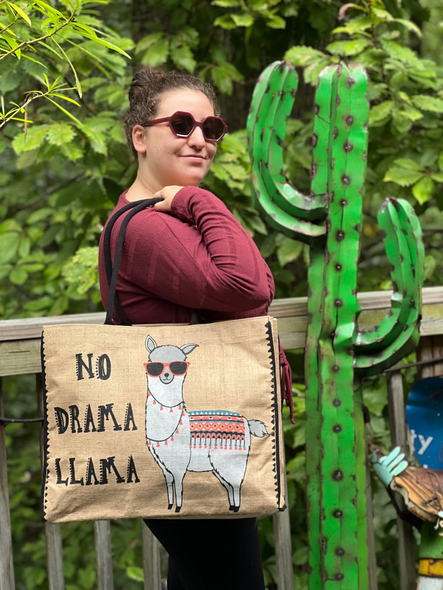 Adorable Cat, Dog. Llama & Sunflower Totes