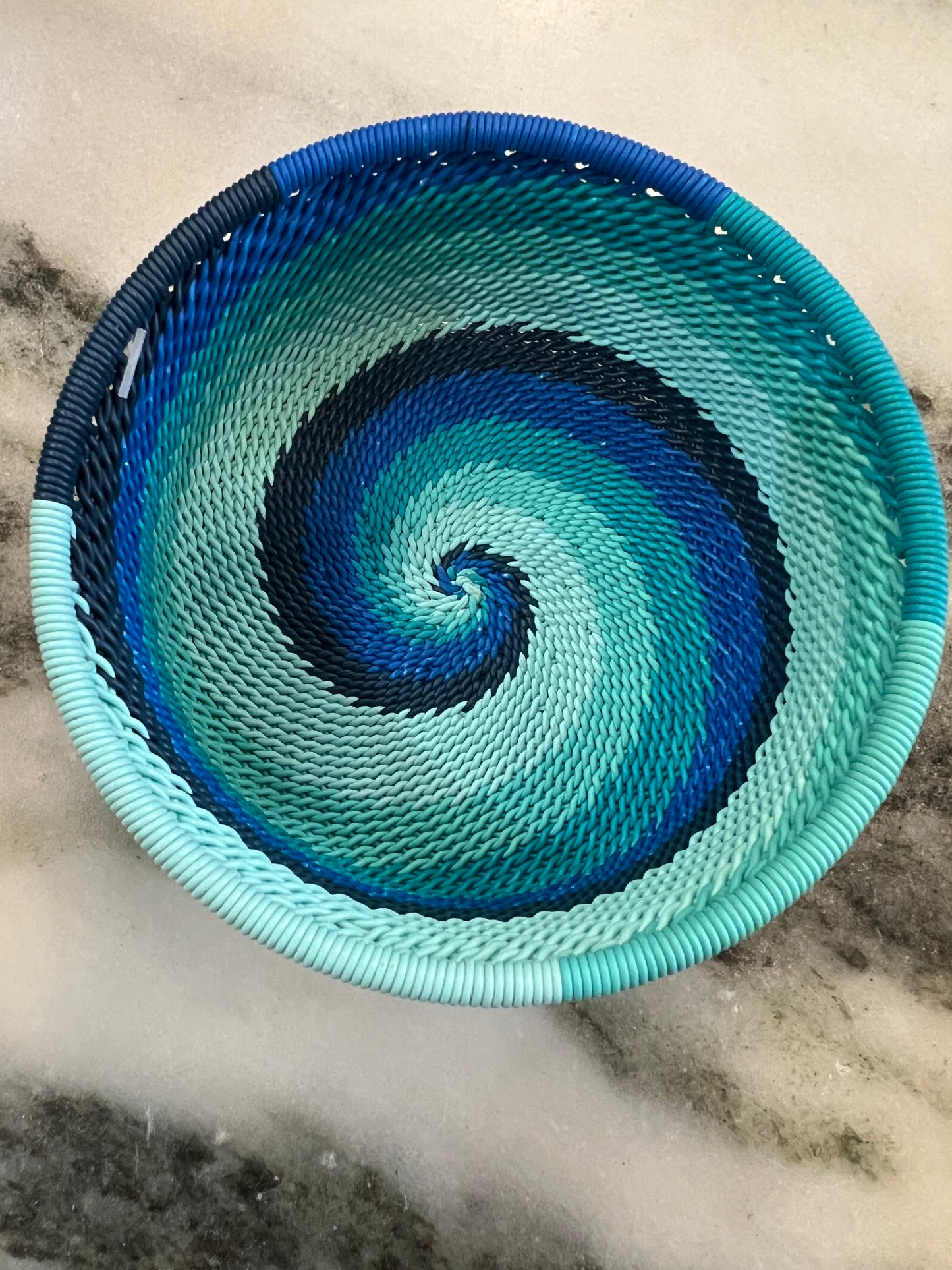 Briliantly Colorful Telephone Wire Extra Small Bowls for Extra Small Items