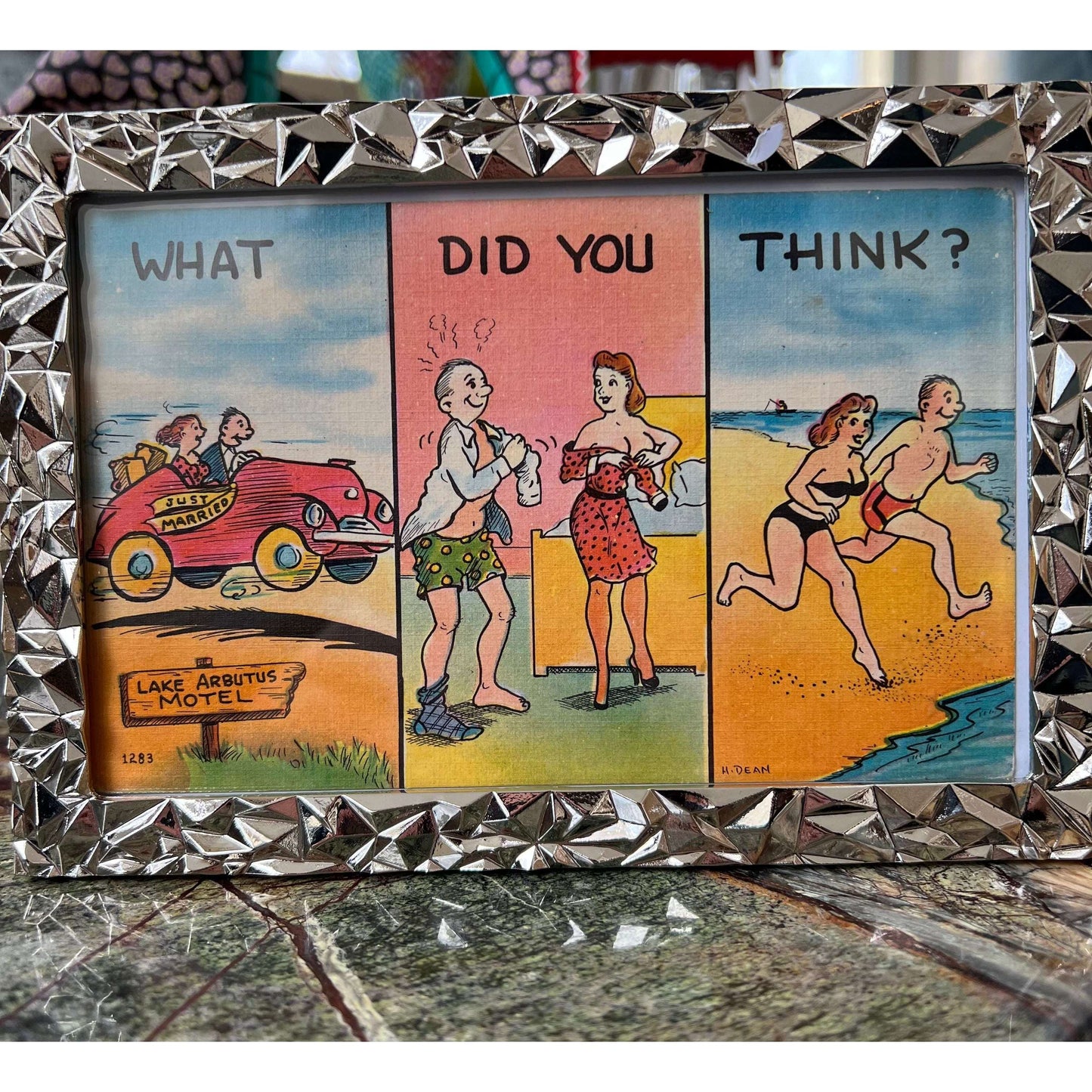 Beautifully Framed Vintage Postcards - Limited Supply