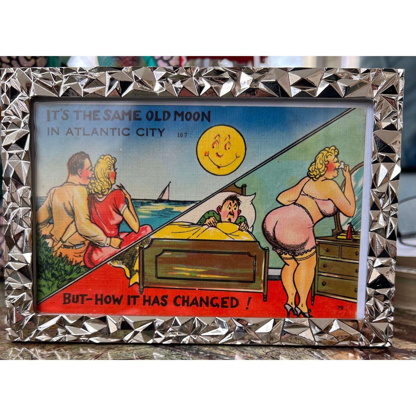Beautifully Framed Vintage Postcards - Limited Supply