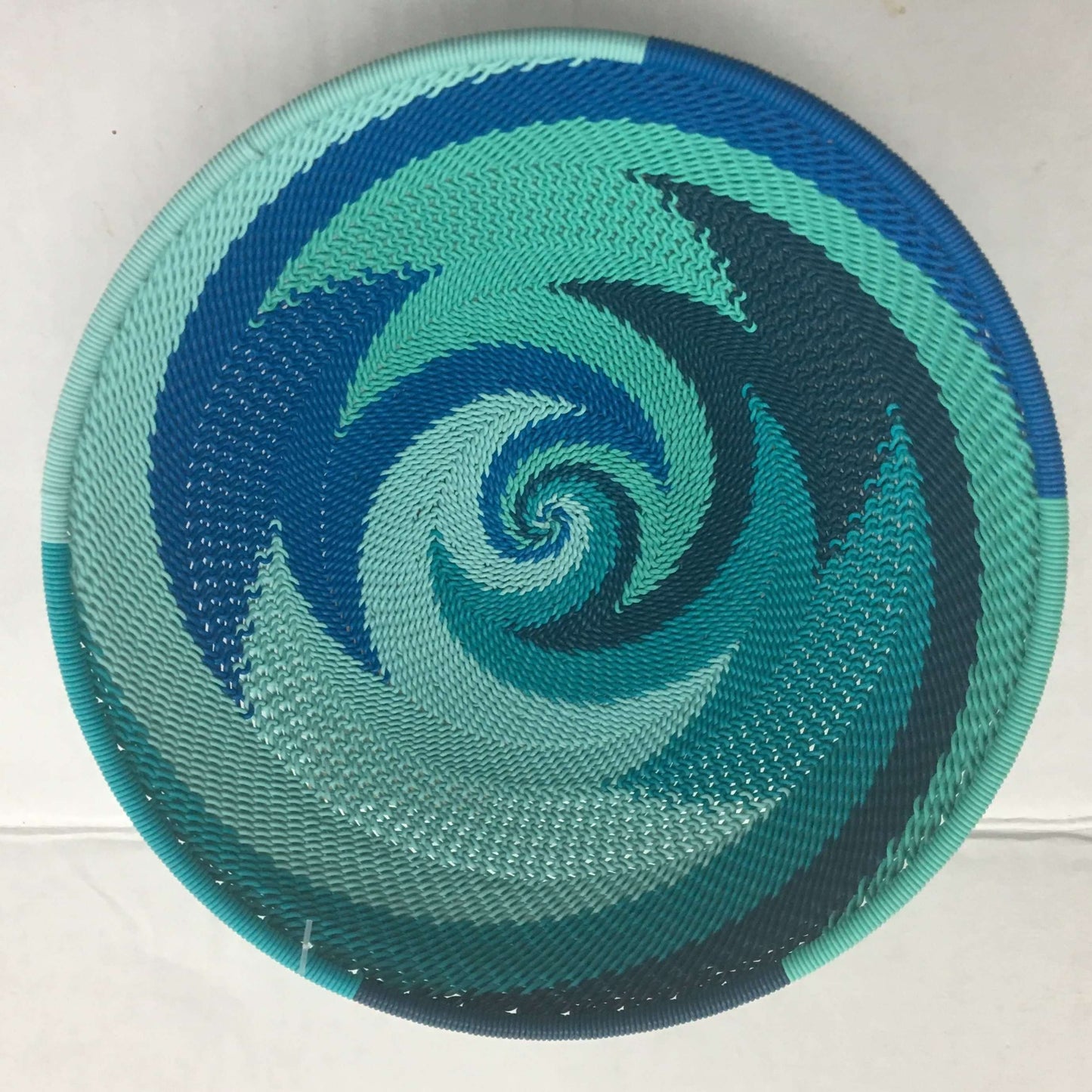 Brilliantly Colorful Telephone Wire Medium Round and Square Bowls