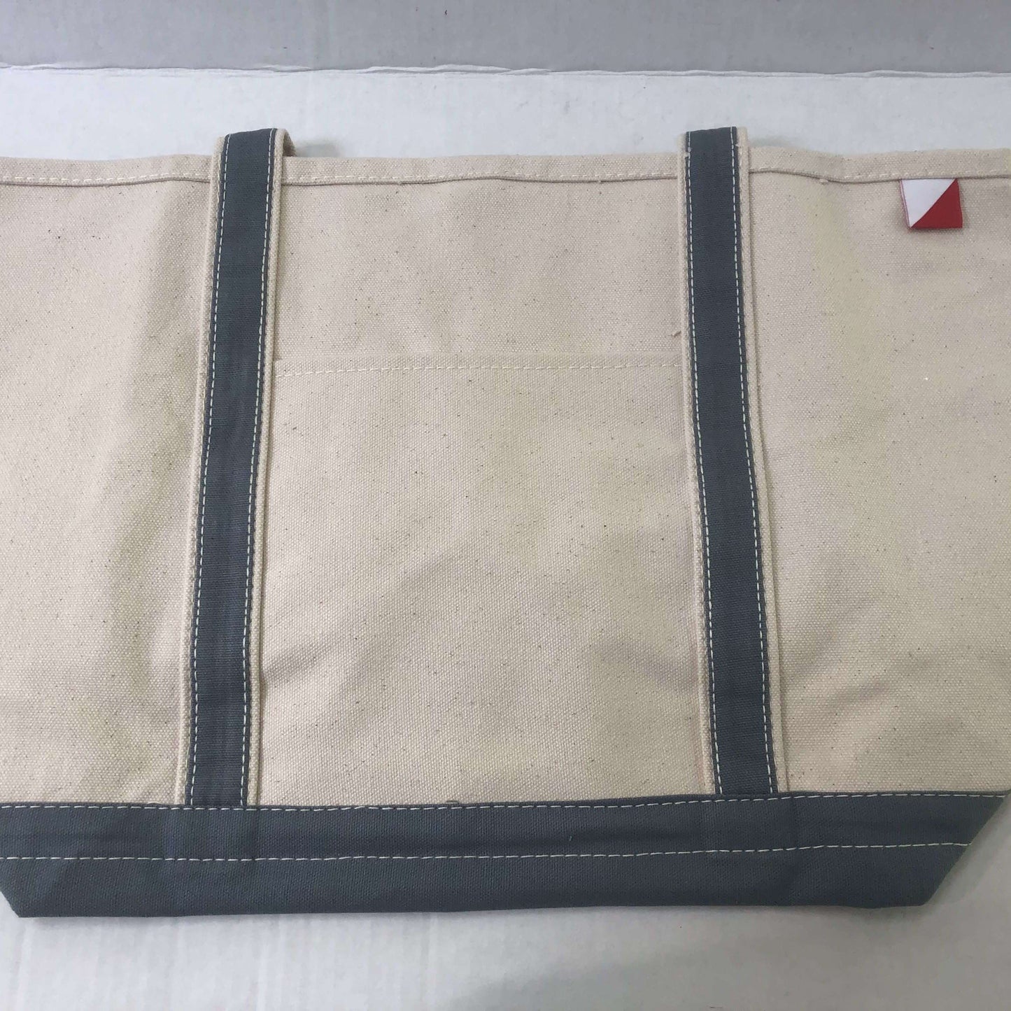 injeenyuhs gray medium canvas tote