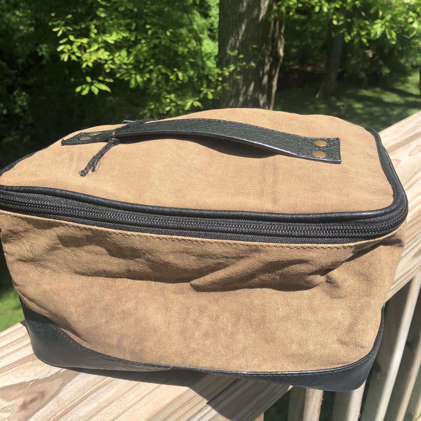 Repurposed Military Tent Canvas Travel Kits