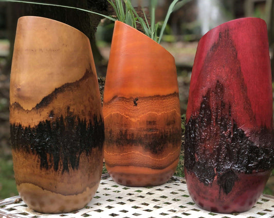 Magnificent Sustainable Mango Wood Vases