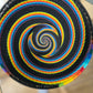 Brilliantly Colorful Telephone Wire Large Bowls