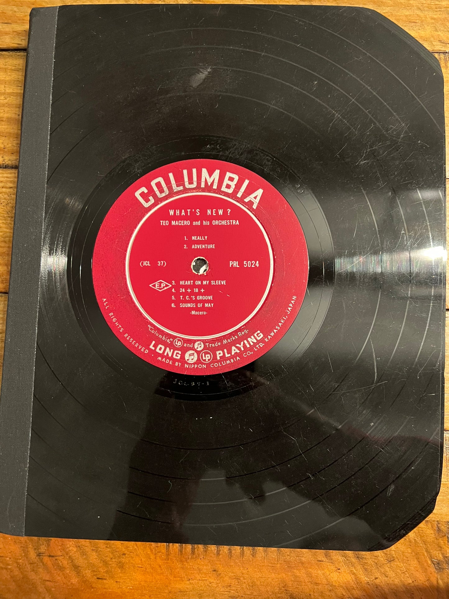 Vintage Record Composition Books