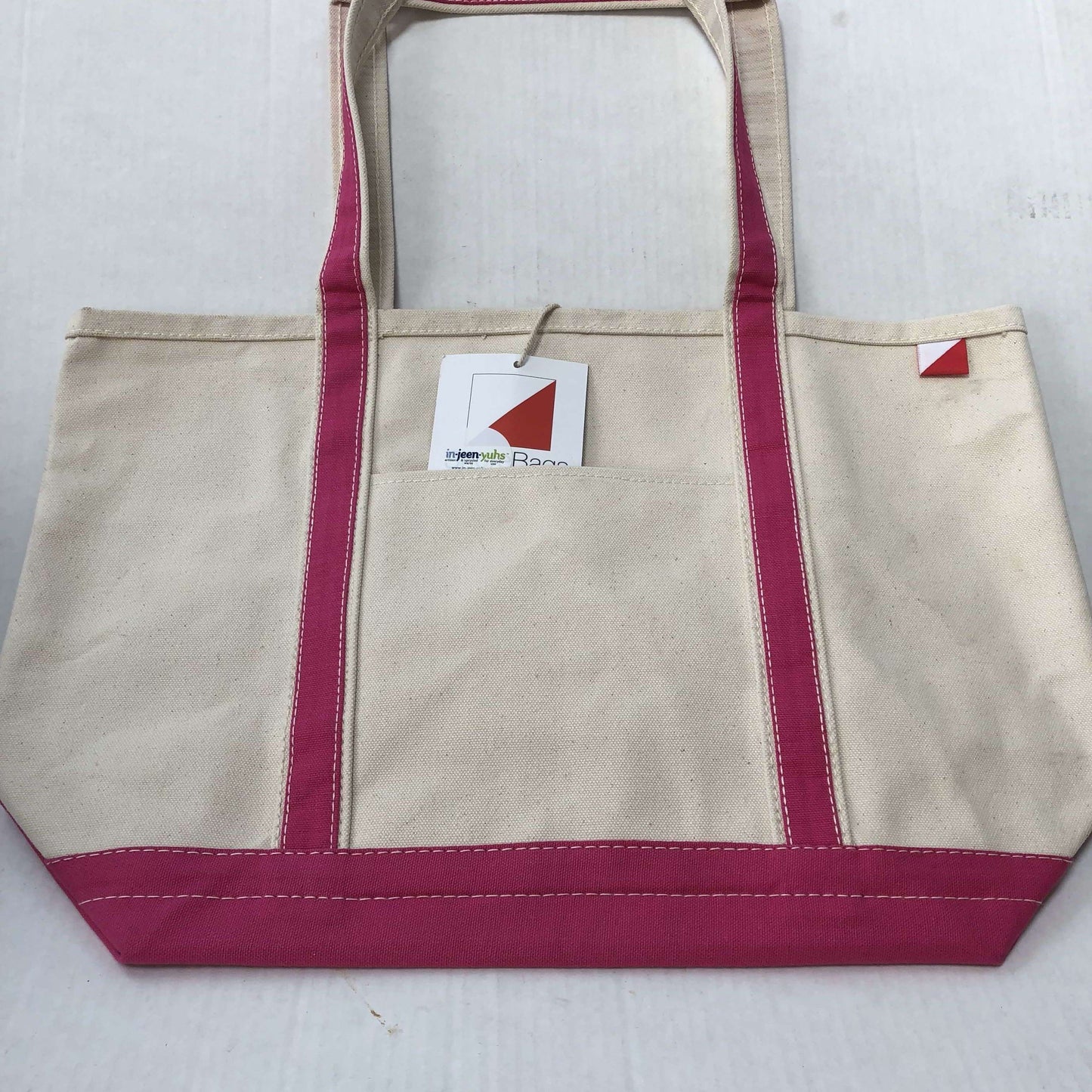 injeenyuhs pink medium tote