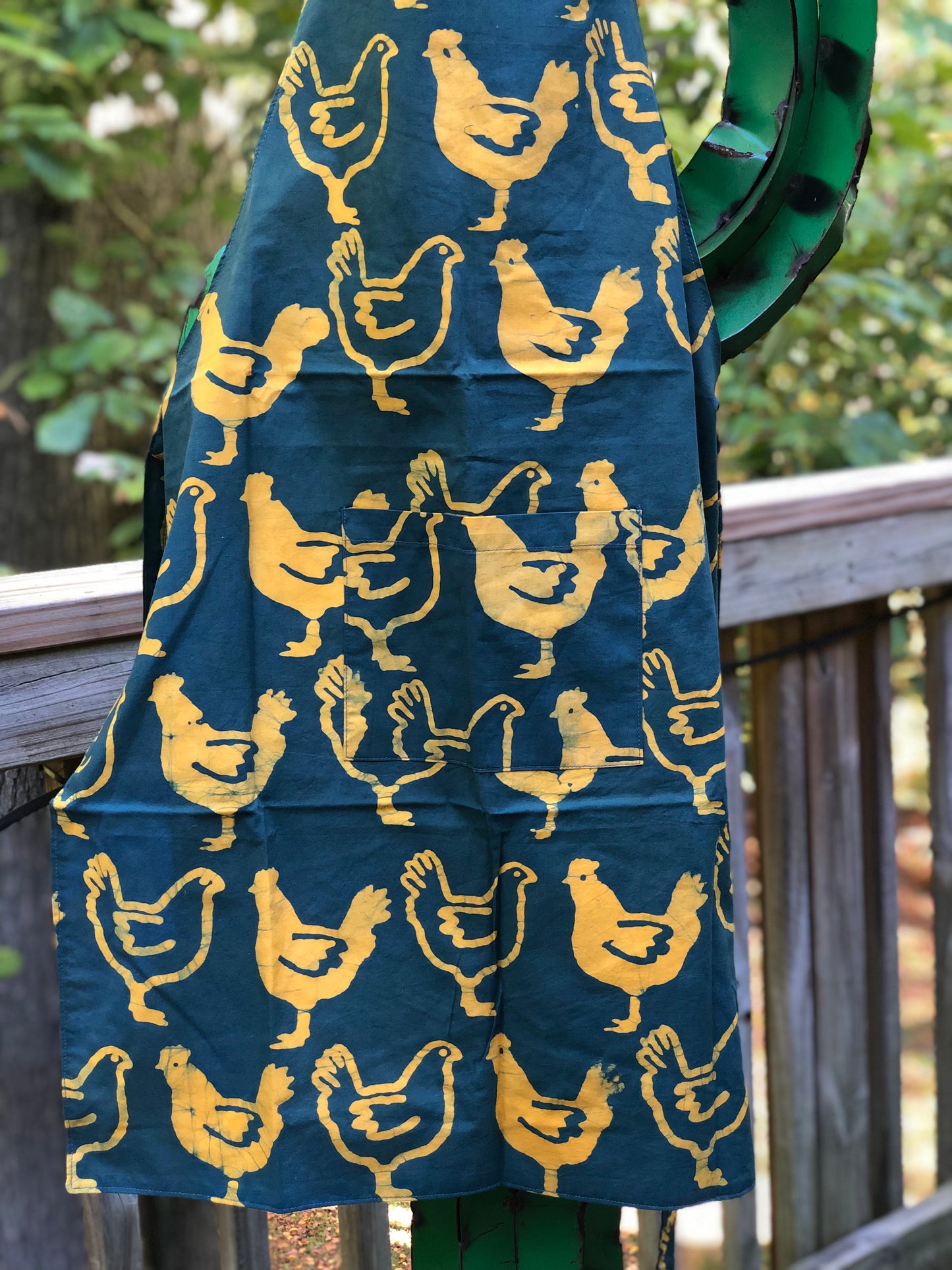 in-jeen-yuhs chicken apron