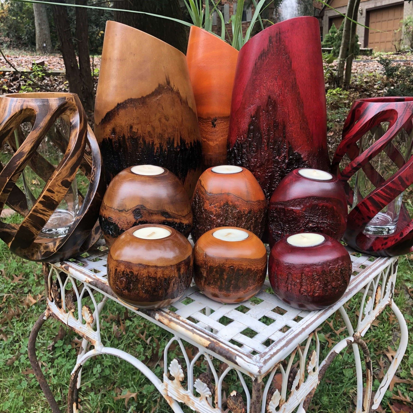 Magnificent Sustainable Mango Wood Vases
